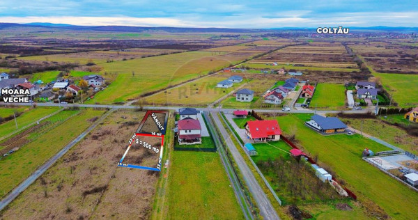 Teren de vanzare in Sacalaseni - zona case noi langa Moar...