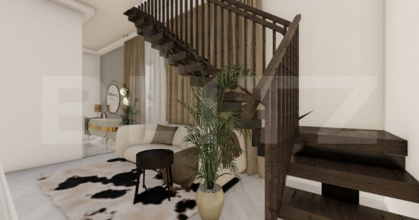 Apartament 2 camere, 45mp + (mansarda 45mp locuibila) Rediu