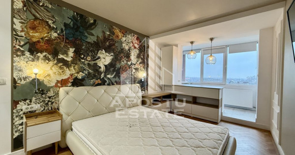 Apartament 3 camere, renovat si mobilat modern, centrala ...