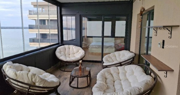 PENTHOUSE LUX statiunea MAMAIA-vedere panoramica lac Marea Neagra