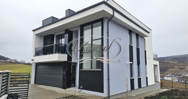 Proprietate moderna cu design exterior deosebit in Popesti