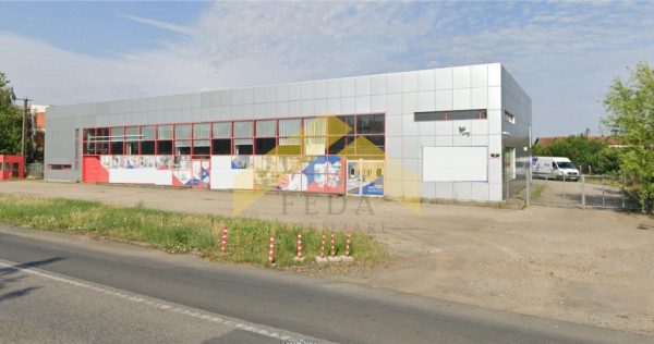 Showroom hala | 5,100 mp teren Aradul Nou