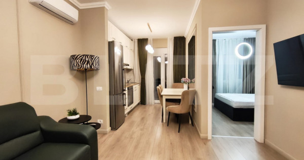 Apartament modern, 2 camere, terasa 45 mp, bloc nou, West Re
