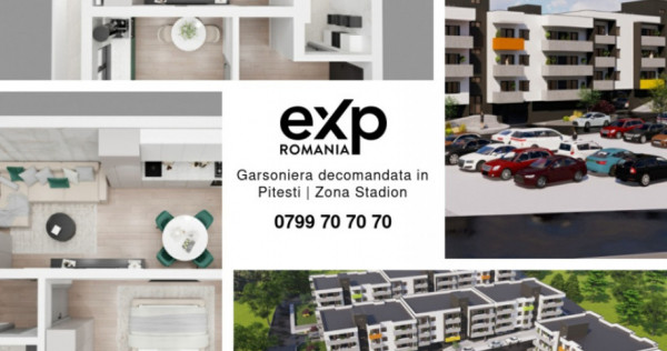 Garsoniera decomandata in Pitesti | Zona Stadion