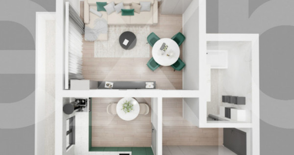 TVA inclus | Apartament 2 camere Pitesti | Zona Stadion