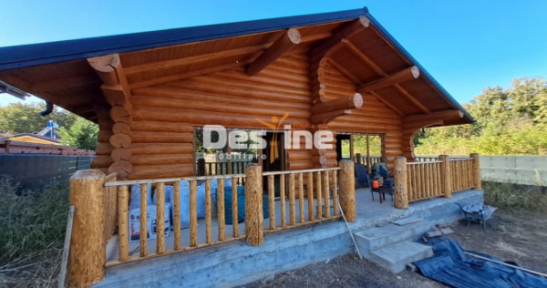Ciurbesti - Miroslava, Cabana de lemn 117mp, 69.900 euro