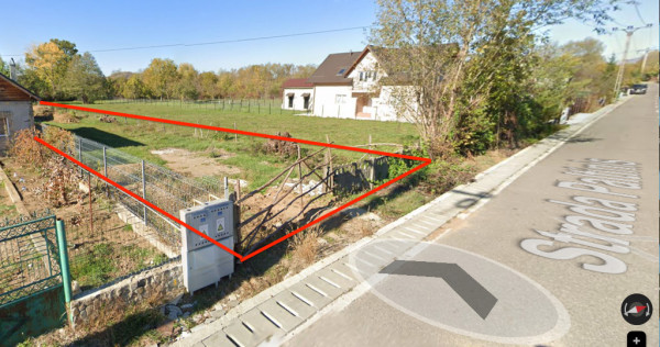Teren Pucioasa 1200m Deschidere 10m la Str Paltinis Intravilan