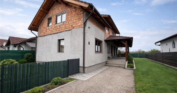 FILM! Vila individuala,4 dormitoare cu bai proprii, teren 66