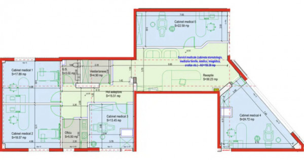 Spatiu Comercial, Strada Burebista, 162mp, 0% COMISION