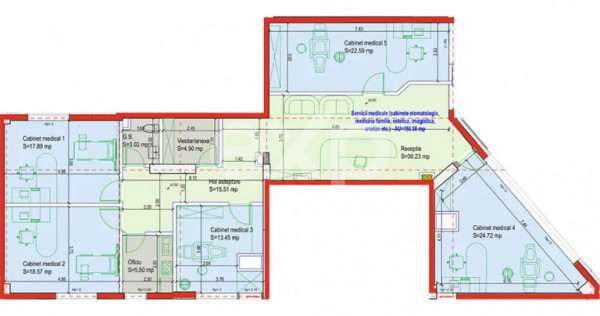 Spatiu Comercial, Strada Burebista, 162mp, 0% COMISION