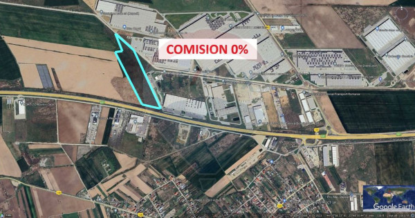 Teren intravilan 93,000mp / Autostrada A1/km 23