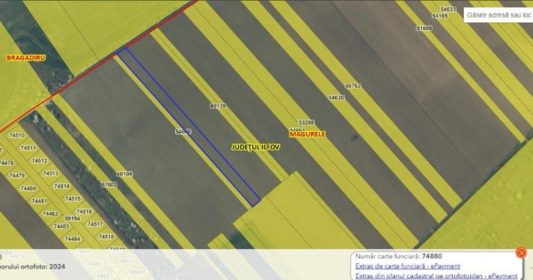 Teren Intravilan -2750 mp - Magurele Ilfov, comuna Varteju