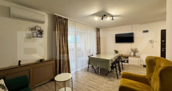 Apartament 2 camere, 59 mp, parcare, zona Porii, pet friendl