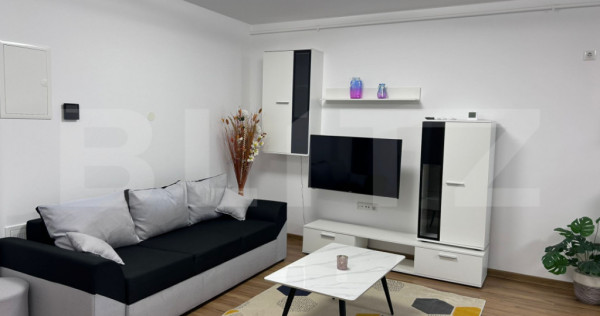 Apartament 1 camera, bloc nou, aproape de Mall