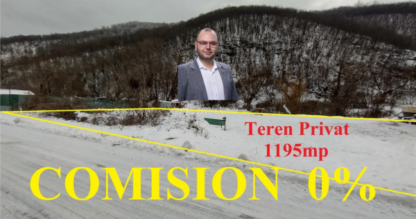 Ciclova, Teren Intravilan cu nr de Casa, 1195mp, La Sosea, Z