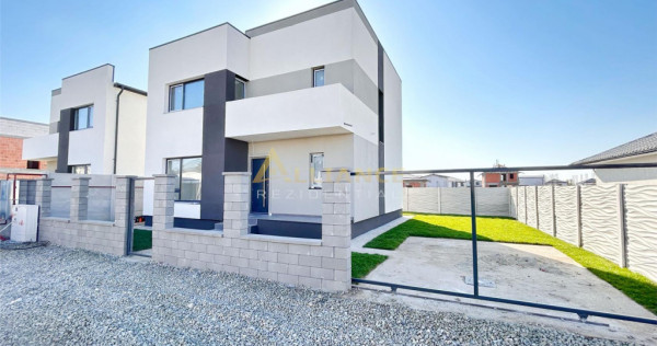 VILA INDIVIDUALA MODERNA | P 1E | 4 camere | Incalzire prin