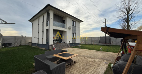 Vila mobilata si utilata - 4 camere- 50m de STV - 405mp tere