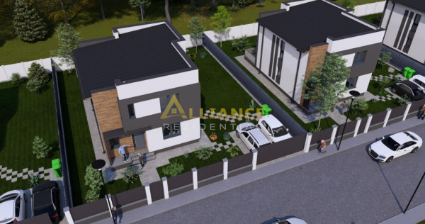 Vila Premium Individuala / 5 Camere / 3 Bai / Incalzire Pard