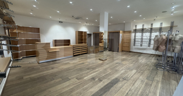 Spațiu comercial de &icirc;nchiriat &ndash; 100 mp, parter, zonă ul