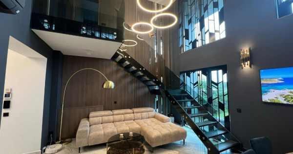 Duplex, 4 camere, Mobilat LUX, 3 locui parcare.Sos.Pipera