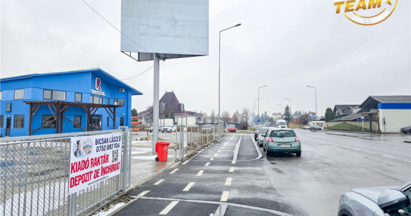 Doua spatii de depozitare, punct strategic, Sfantu Gheorghe