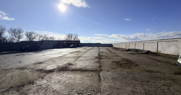 Teren 1500mp betonat aproape de centura Sibiu - zona Viile S