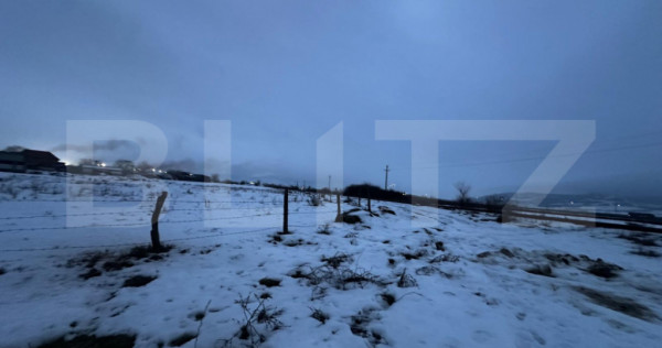 Teren intravilan, 5500 mp, utilitatile la front