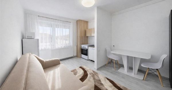 Garsoniera practica,Central: vis-a-vis de Universitatea Tran