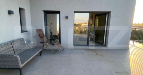Penthouse semifinisat de vanzare, 86 mp, zona Botizului Satu