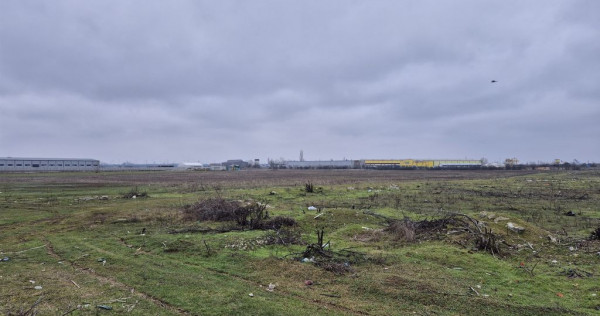Teren intravilan 31497 mp - Chitila zona industriala de hale