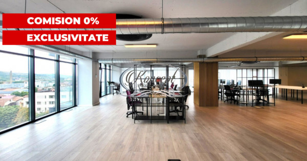 Birou premium in Marasti, etaj integral, acces 24/7 securiza