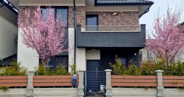 Vila superba Rosu-Acvilei, 145 mp, teren 330 mp, 4 camere, 3