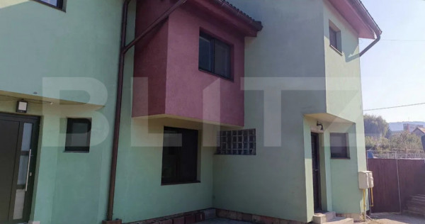 Casă &icirc;nșiruită modernă, 100mp, teren 213mp, zona Somesu