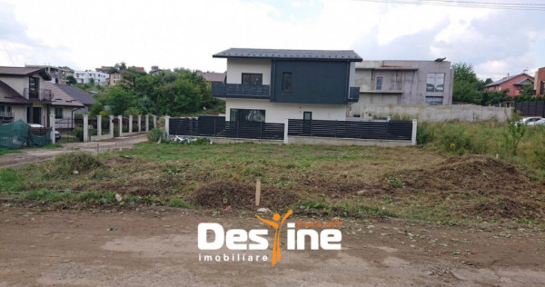 Teren intravilan 420 mp 2 fronturi stradale 20m Bucium Lidl