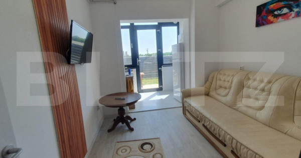 Apartament de 2 camere, Curte, Ac, Centrala, Parcare, Zona M