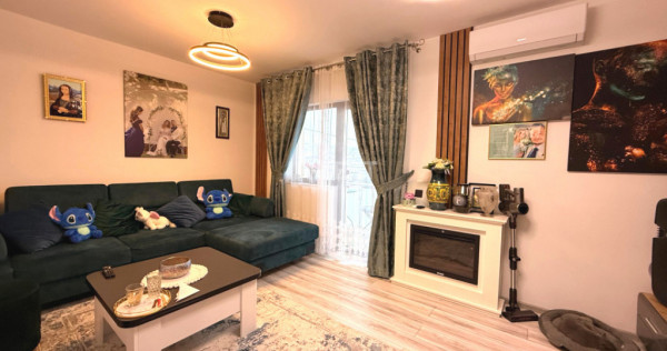 Apartament cu 2 camere decomandat &icirc;n bloc nou, etaj 1, mobi