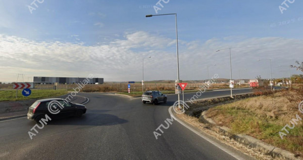 Teren intravilan industrial cu PUZ 19100 mp zona Hornbach di