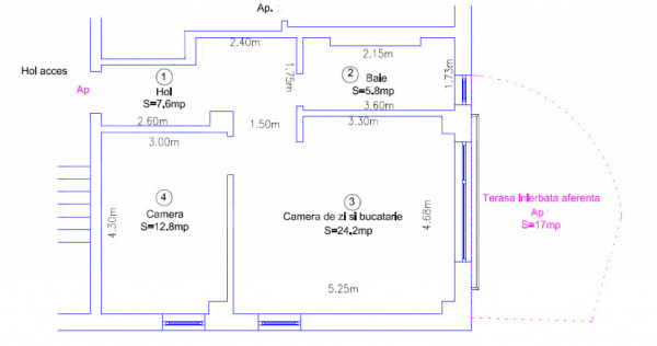 Apartament 2 camere, 50 mp, zona Aradului - Lipovei