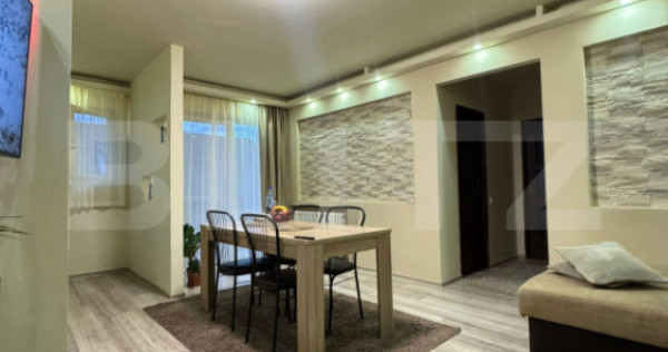 Apartament 3 camere, 60mp, 2 balcoane, etaj intermediar, Som