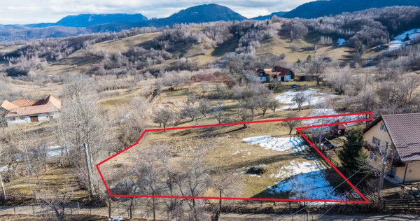 Comision 0%| Teren intravilan Sohodol 2495 mp| Apa si curent