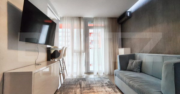 Studio de vanzare, etaj 3, balcon 8 mp - Ared