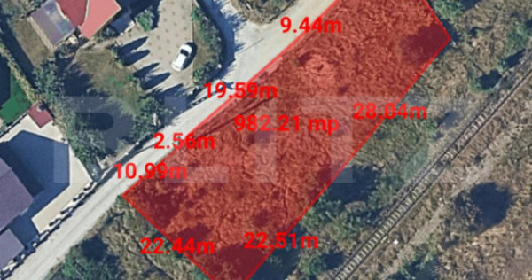 Teren intravilan de vanzare-zona rezidentiala