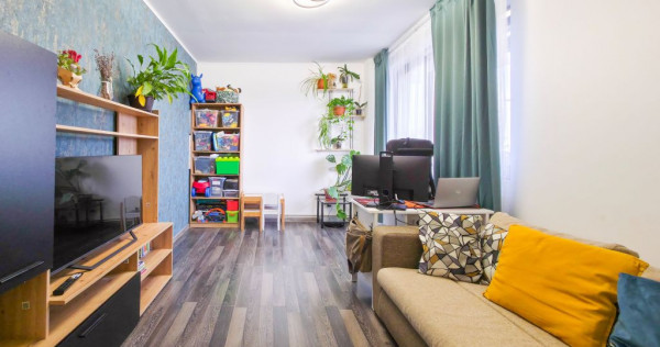 Apartament 2 camere Bragadiru Alunului, mobilat, balcon 1...