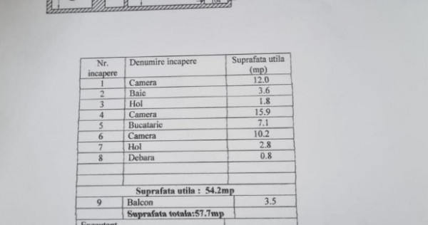 Tomis 3, apartament 3 camere, etaj 3, vanzari Constanta