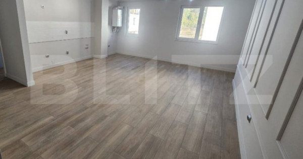 Apartament semidecomandat, 57 mp, bucatarie mobilata, parcar