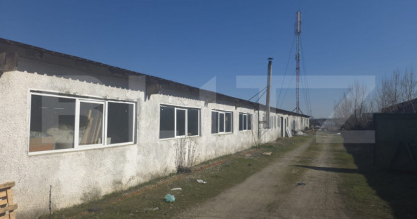 Hală producție/depozitare 1200 mp cu teren 2680 mp &ndash; acc