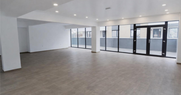 Spatiu comercial, 100 mp, 3 cai de acces, curent trifazic,Tr