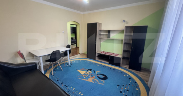 Apartament cu 3 camere, etajul 3 din 4, zona Porolissum