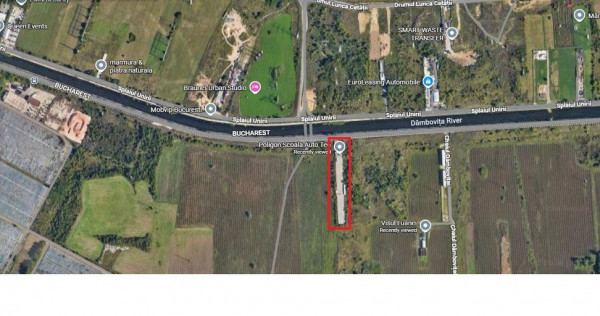 Teren de Inchiriat Splaiul Unirii Imprejmuit Utilitati Op...