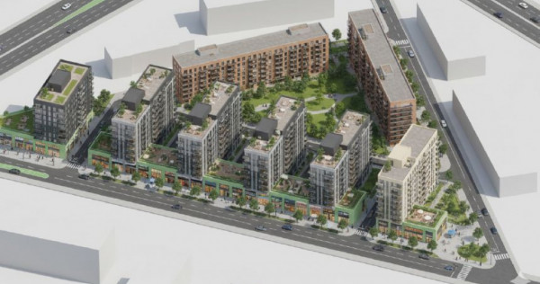 Zona Grand Arena teren 32.000 mp desch. principala 350 m